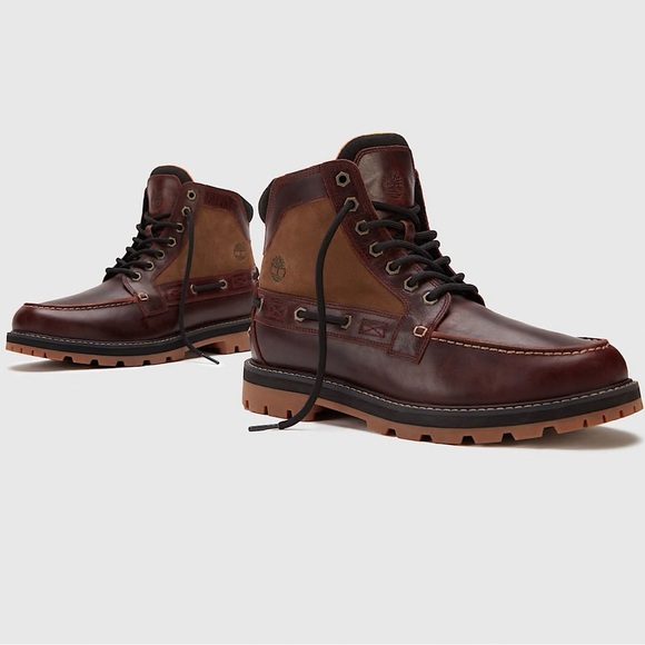 Timberland Men's Britton Road Moc-Toe Boot size 10 New In Box - Picture 2 of 10